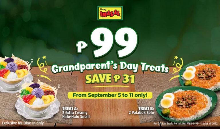 Grandparents get a week-long treat from Mang Inasal
