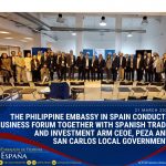 Philippine Embassy in Spain conducts Business Forum together with Spanish Trade and Investment arm CEOE, PEZA and the San Carlos Local Government and Development Board