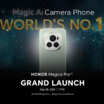 Unlock the Power of Magic AI Camera Phone,   HONOR Magic6 Pro Launching on May 8